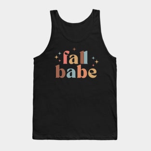 fall babe Tank Top